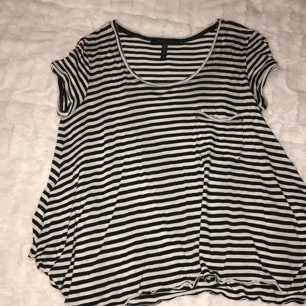 BCBGMaxAzria Pocket Tee